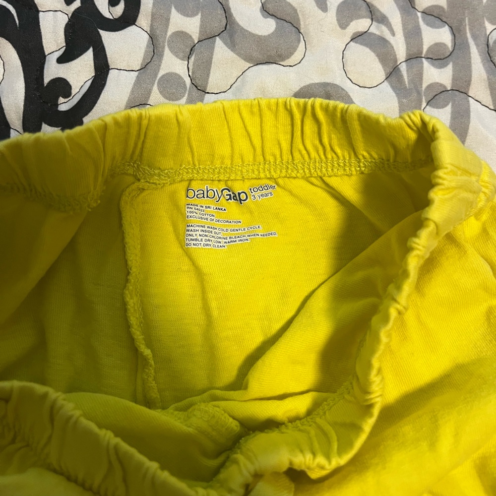 GAP Bright Yellow Kids Shorts